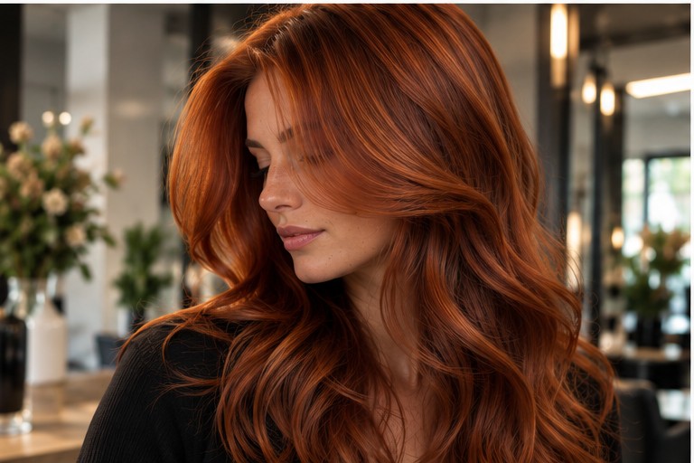 Copper Red — gestylt bei LUMÉA