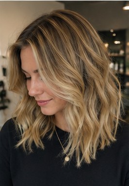 Blonde Ombré — gestylt bei LUMÉA