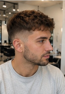Textured Fade — gestylt bei LUMÉA