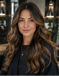 Warm Balayage — gestylt bei LUMÉA