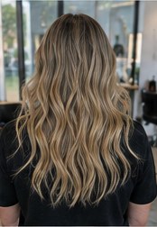 Sandy Blonde — gestylt bei LUMÉA