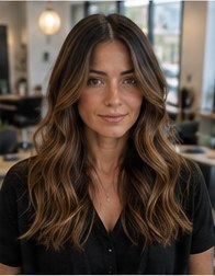 Warm Brunette — gestylt bei LUMÉA