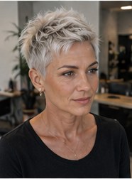 Silver Pixie — gestylt bei LUMÉA