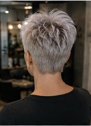 Short Silver — gestylt bei LUMÉA