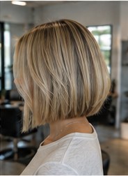 Sleek Bob — gestylt bei LUMÉA